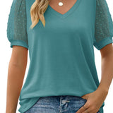 Helena | Sleek V-Neck Blouse