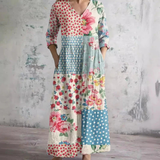 Rhonda | Vibrant Floral Maxi Dress