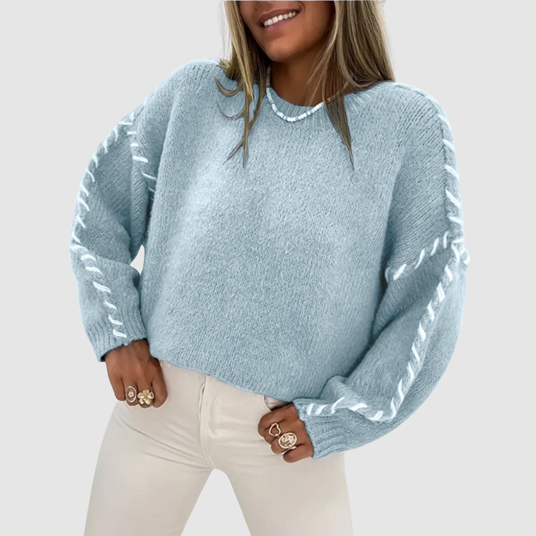 Nela - Comfortable Long Sleeve Shirt
