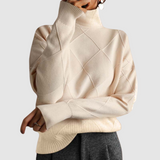 Ester - Textured Turtleneck Sweater