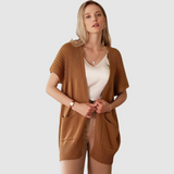 Jasmína - Lightweight Woven Cardigan