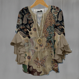 Phoenix | Elegant Blouse with Patterns
