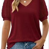 Helena | Sleek V-Neck Blouse