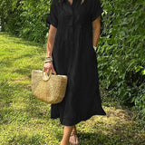 Cassandra | Striped Shirt Dress