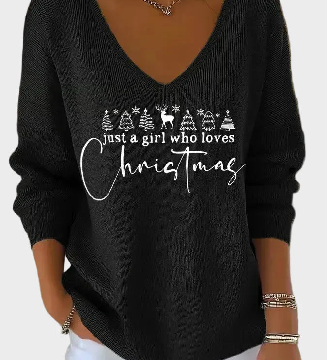 Nancy - Elegant Christmas Sweater