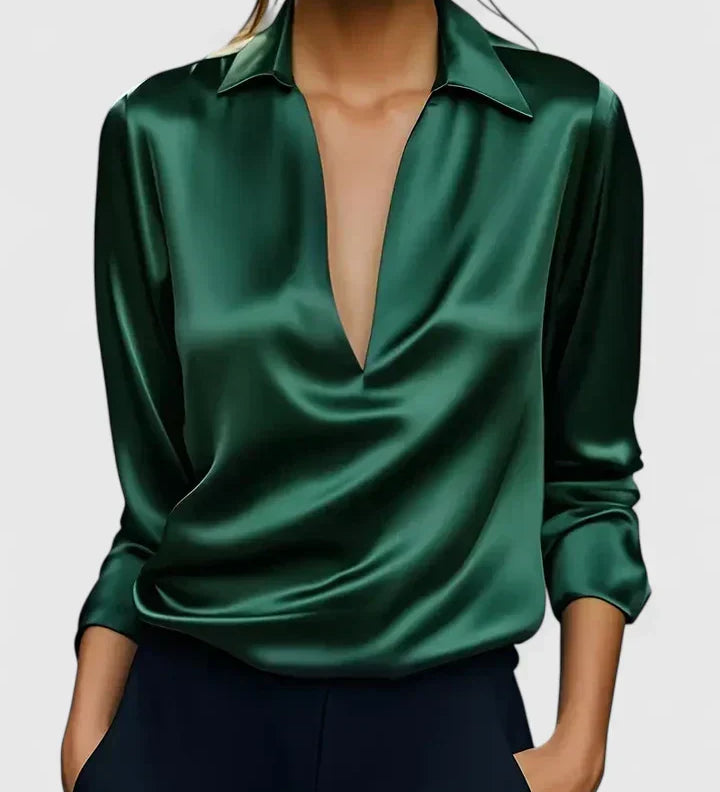 Calvina | Sophisticated Blouse