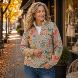 Xanthe - Vintage Floral Pattern in the Garden