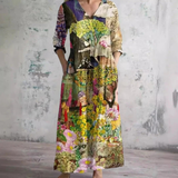 Olda | Soft Floral Kaftan Dress