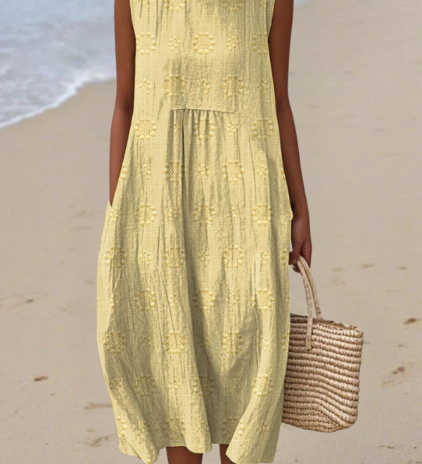 Rose™ Embroidered Midi Dress