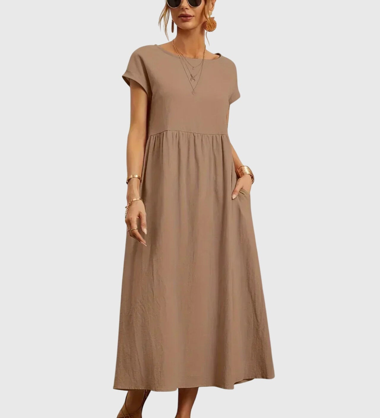 Giselle™ - Casual Pocket Dress