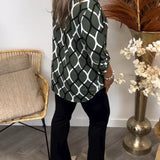 Janny™ | Casual Blouse with Long Sleeves and Elegant Pattern