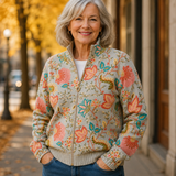 Xanthe - Vintage Floral Pattern in the Garden