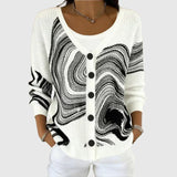 Button-Up Comfortable Knit Cardigan