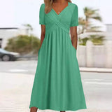 Hannah | Flattering V-Neck Maxi Dress