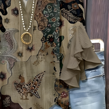 Phoenix | Elegant Blouse with Patterns