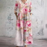 Barbara | Flowing Floral Summer Dress
