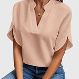 Beatrix | Soft and Elegant V-Neck Shirt