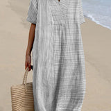 Isa - Vintage Striped Dress