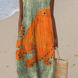 Tess™ Oceanic Midi Dress