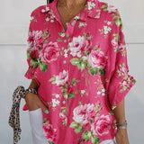 Sofie | Rose Floral Blouse