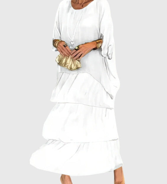 Susan™ | Long and Flowing Elegant Dress