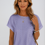 Liamo | Oceanview Eyelet Top