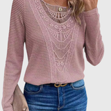 Amelie | Pink Boho Blouse