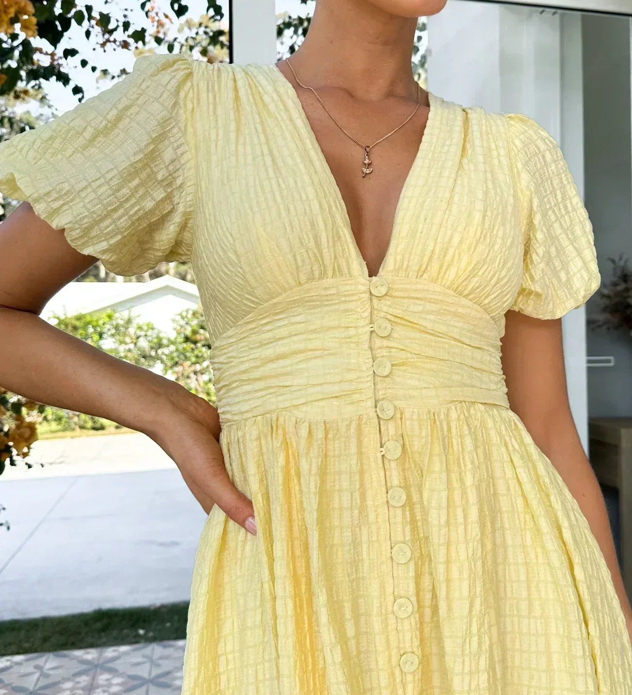 Rosalind | Pink Summer Dress