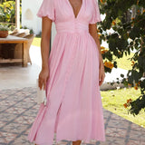 Rosalind | Pink Summer Dress