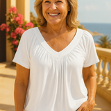 Maris| Luxe Comfort Top – Flattering Ease for Every Day (S–5XL)