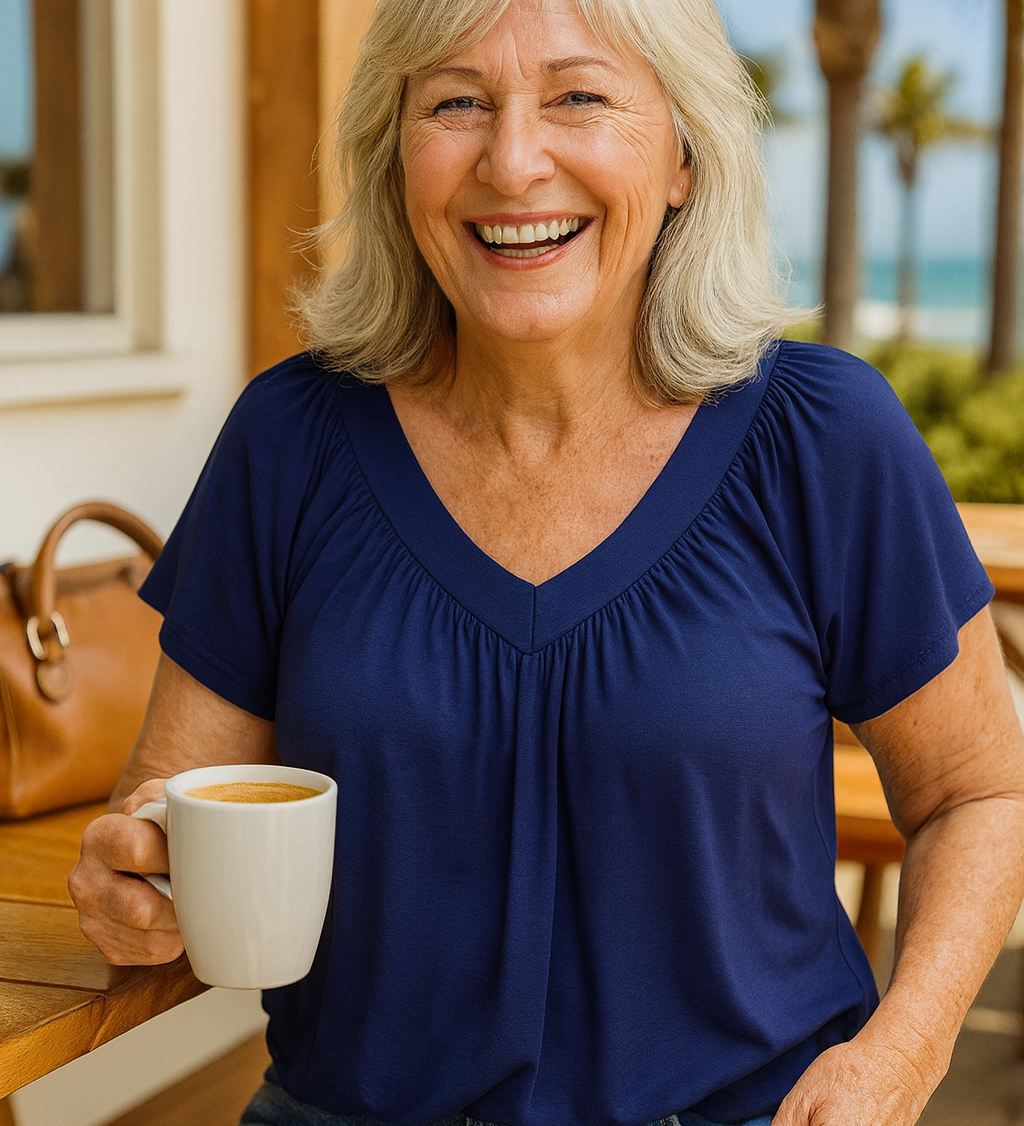 Maris| Luxe Comfort Top – Flattering Ease for Every Day (S–5XL)