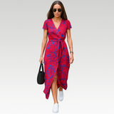 Eva | V-Neck Day Dress