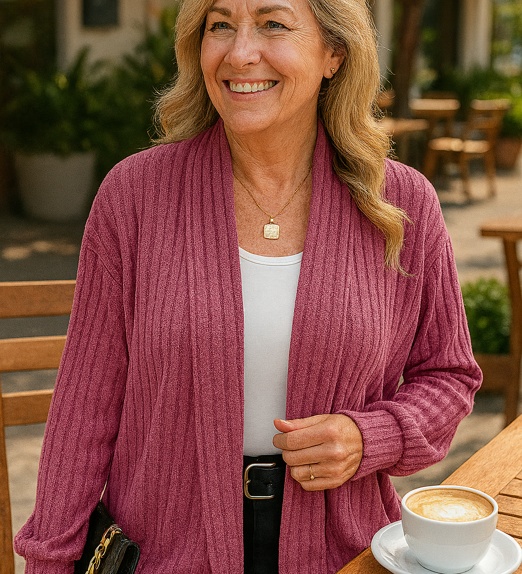 Calina | Lightweight Knit Cardigan – Confidence in motion