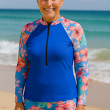SereniSea Swimwear | UV Protection Rash Set – Sun-Safe Elegance, All-Day Ease