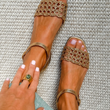 Ilaria | Woven Texture Flat