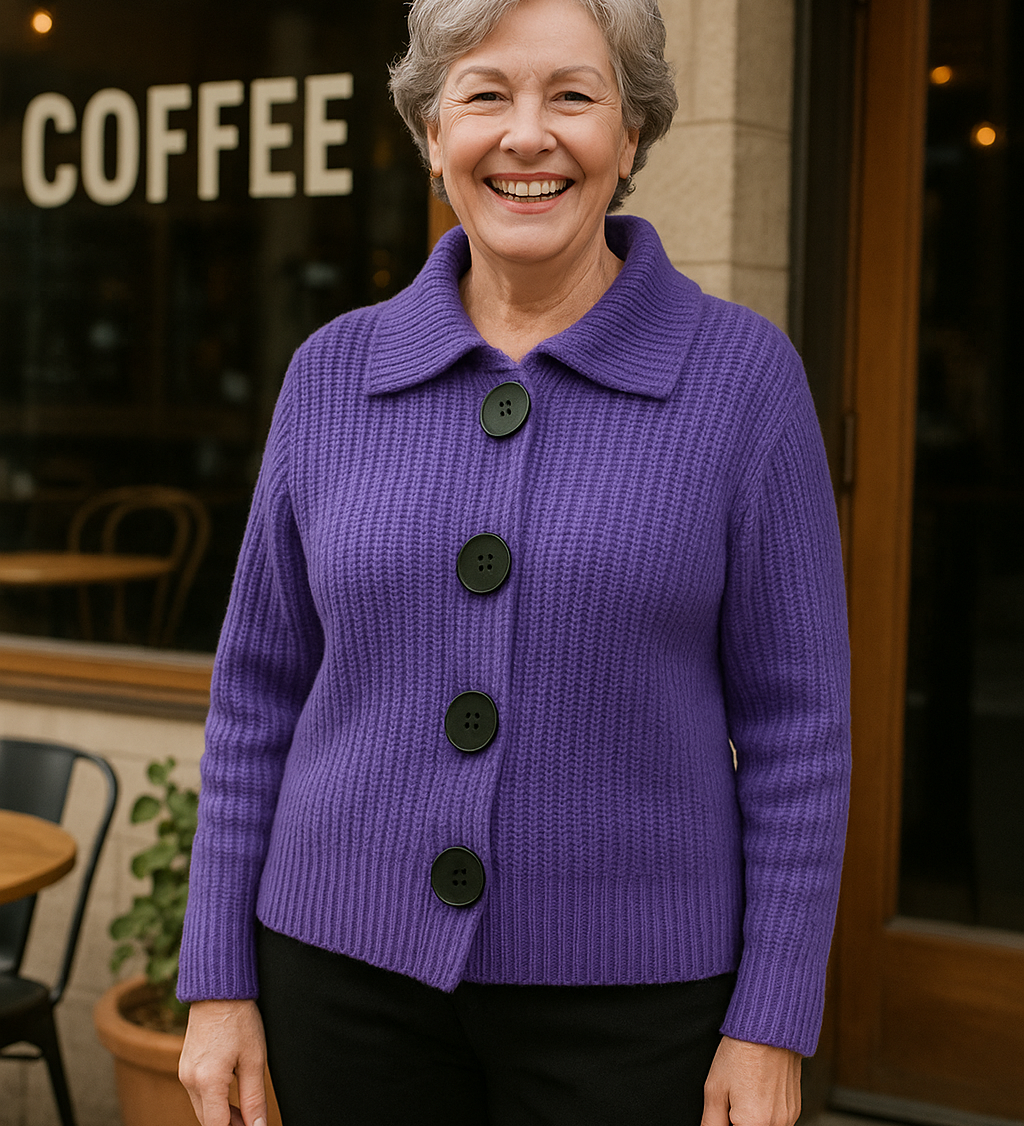 Emmeline | Heritage Knit Cardigan - softness, warmth, confidence
