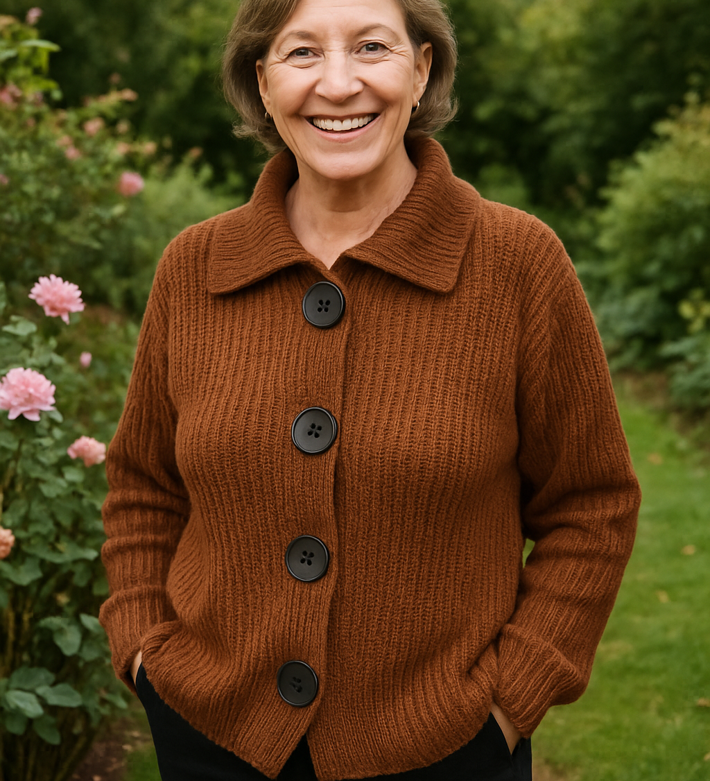 Emmeline | Heritage Knit Cardigan - softness, warmth, confidence