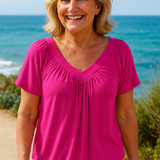 Maris| Luxe Comfort Top – Flattering Ease for Every Day (S–5XL)