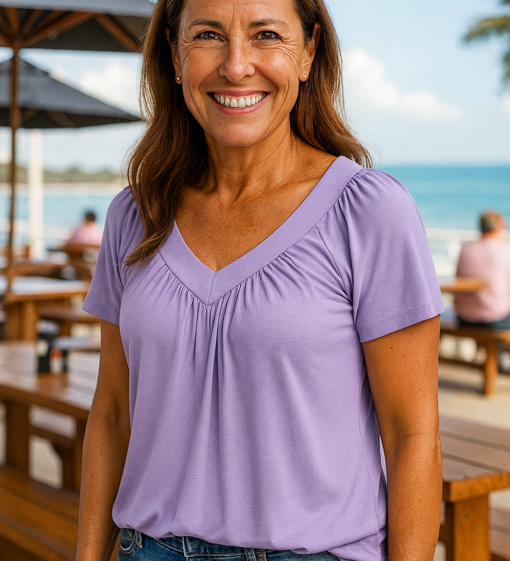 Maris| Luxe Comfort Top – Flattering Ease for Every Day (S–5XL)