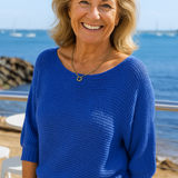 Anetta | Soft Knit Top - Flattering Shape