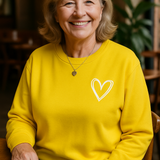 Tess |  Heart Detail Jumper - Comfort, Style and Softness