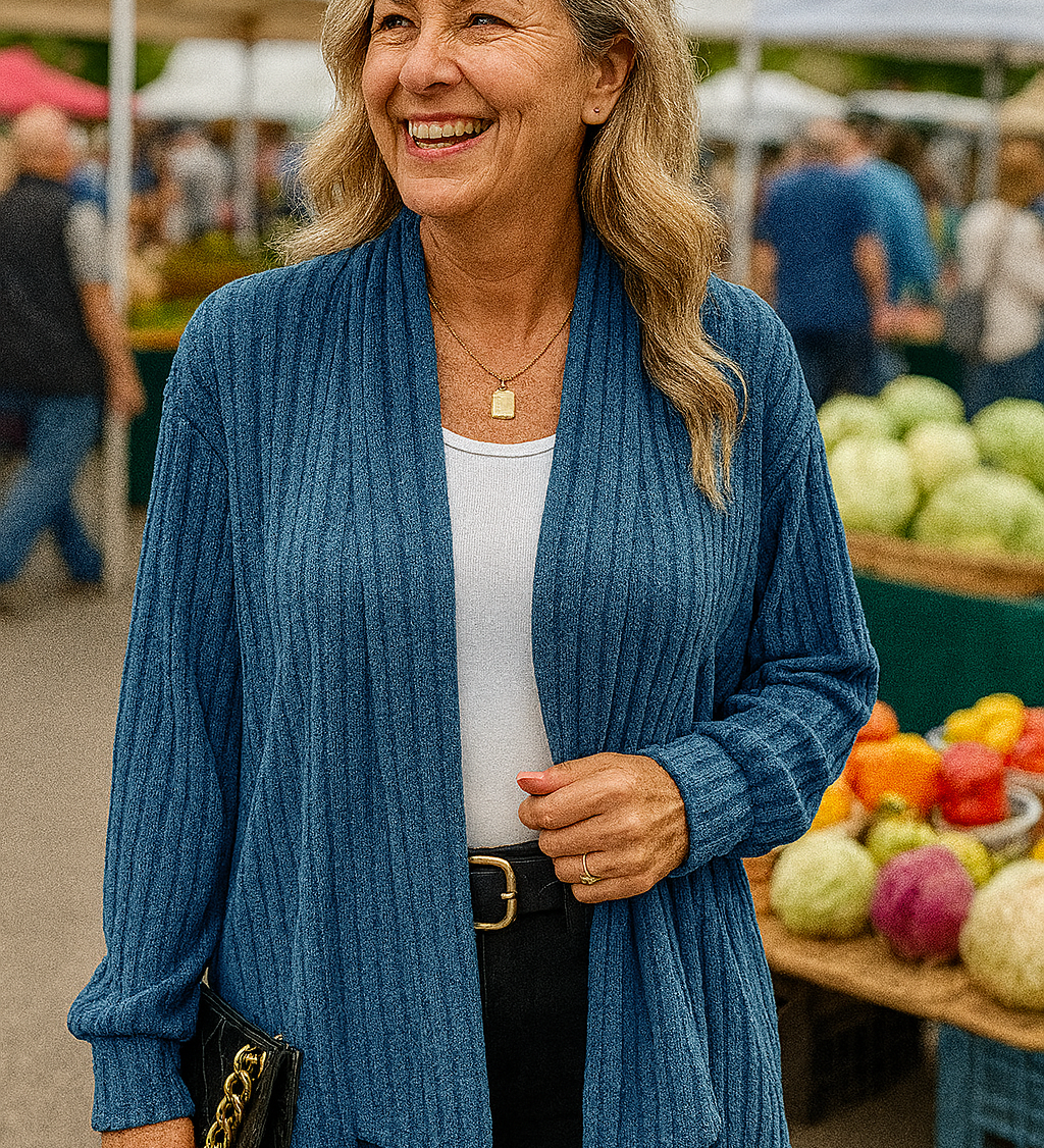 Calina | Lightweight Knit Cardigan – Confidence in motion