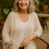 Elspeth | Soft-Knit Everyday Cardigan - Flattering. Fuss-free