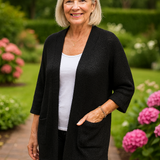 Elspeth | Soft-Knit Everyday Cardigan - Flattering. Fuss-free