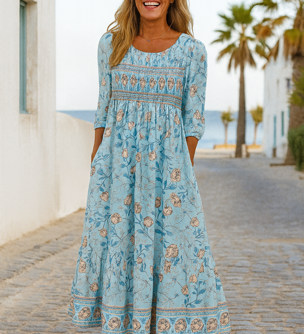 Meliora | Everyday Elegance Midi Dress – Flattering Comfort, Timeless Confidence (S-5XL)