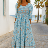 Meliora | Everyday Elegance Midi Dress – Flattering Comfort, Timeless Confidence (S-5XL)