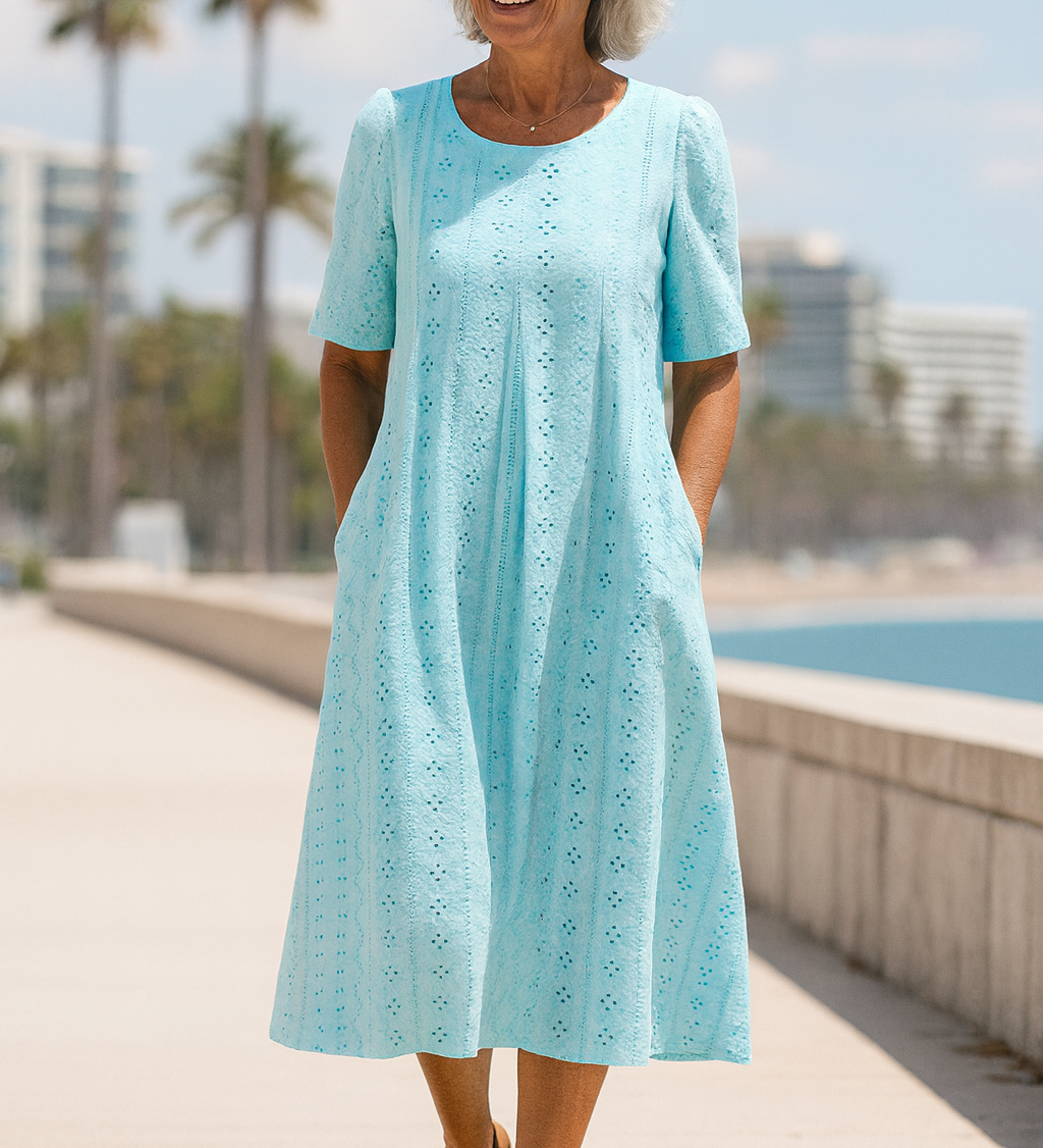Meliora | Everyday Elegance Midi Dress – Flattering Comfort, Timeless Confidence (S-5XL)
