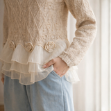 Taylor - Ruffle Cardigan™