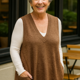 Everelle | CozyKnit Vest – Soft Elegance, Effortless Layers
