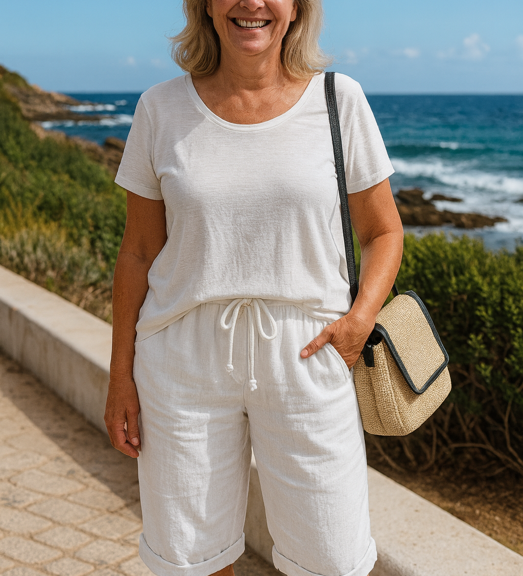 Selma | Cotton Comfort Shorts – Flattering fit. Effortless everyday style.